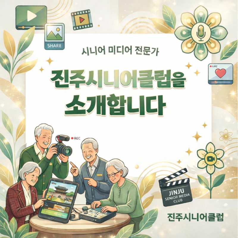 노인 일자리 : 진주시니어클럽 기관소개