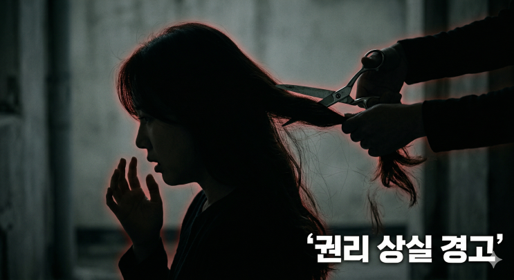  머리카락 자르는 꿈 해몽, 억지로 짧게 잘렸다면 오늘 당장 투자 앱 지우십시오 (파재몽 경고)