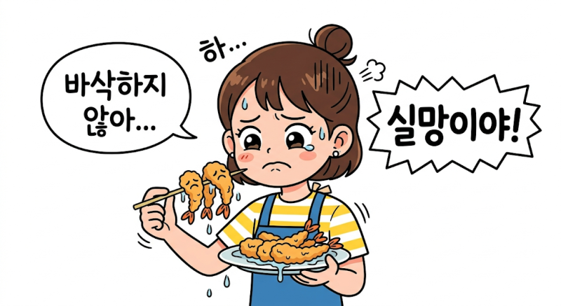 새우튀김 바삭하게 만드는법 5가지