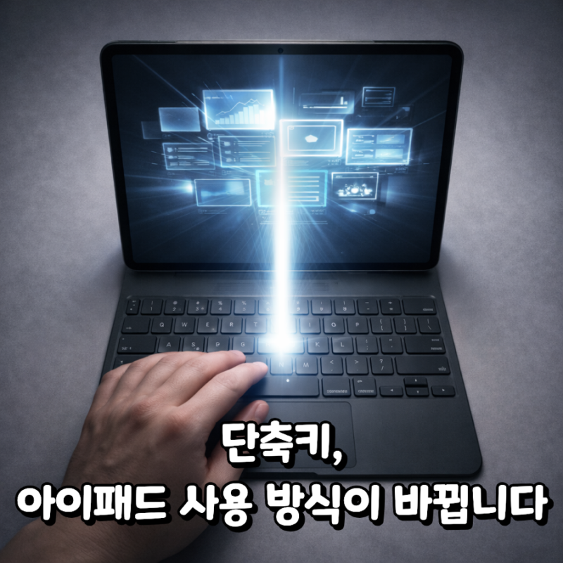 아이패드 키보드 단축키 모음, 이것만 알아도 사용이 달라집니다