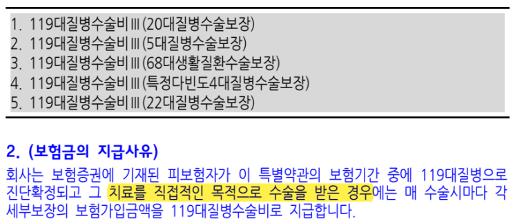  주요치료비보험·N대질병수술비, 반복 보장 정말 될까?｜실제 판례로 본 직접치료 한계와 수술비 포트폴리오