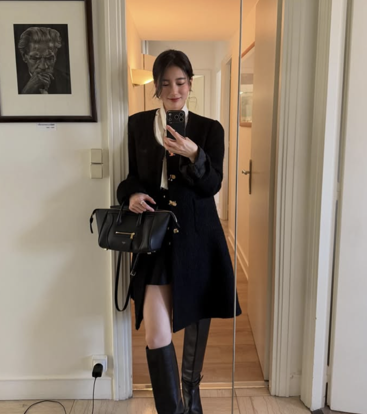  수지가 또 들었네? 일상 데일리룩 추천 셀린느 러기지백 가방 가격은