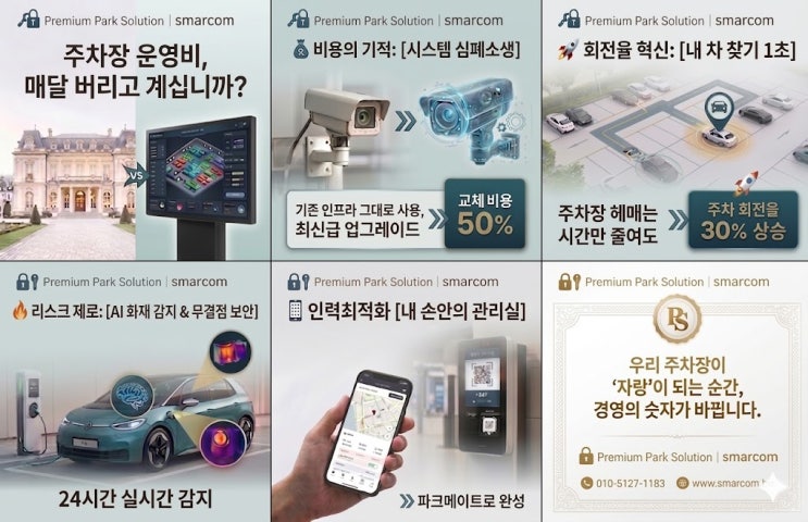  주차장 관리의 한계를 넘다!"내차찾기시스템"