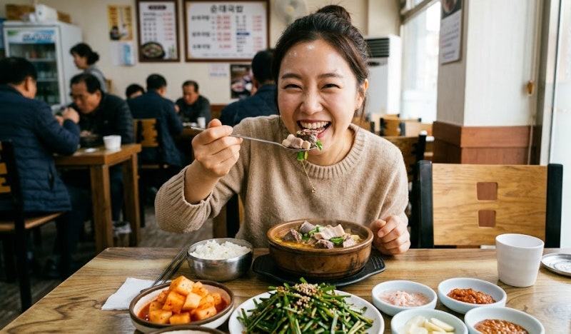 순대 국밥 칼로리, 밤늦게 먹고 체했다면? 따뜻한 위로와 건강 정보