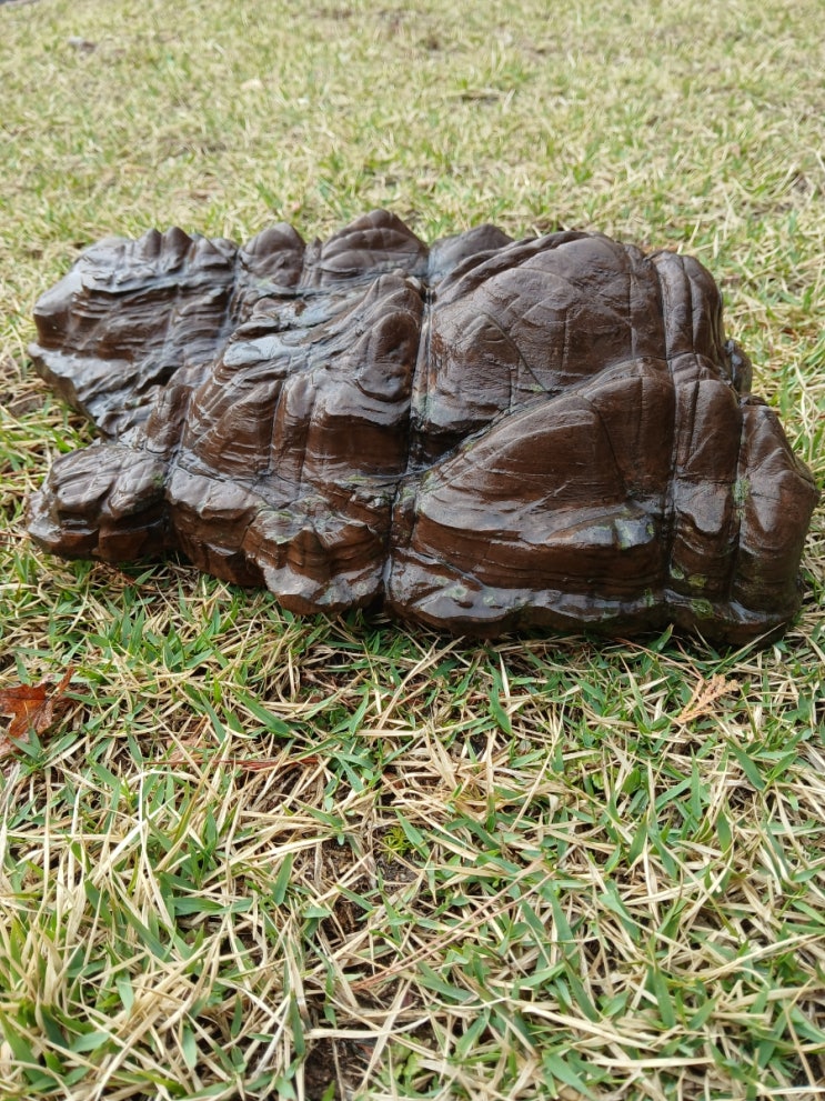  자연석 수석,산수경석과  AI의 만남 ("A Meeting of a Natural Viewing Stone and AI")