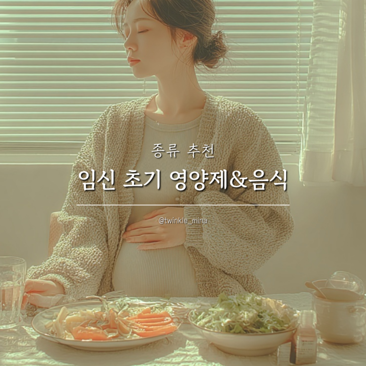  임신 초기 산모 임산부 영양제 종류 및 임신에 좋은 음식