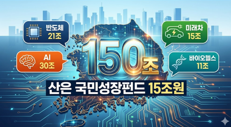  산은 국민성장펀드 15조원, 어떤 기업에 투자될까?