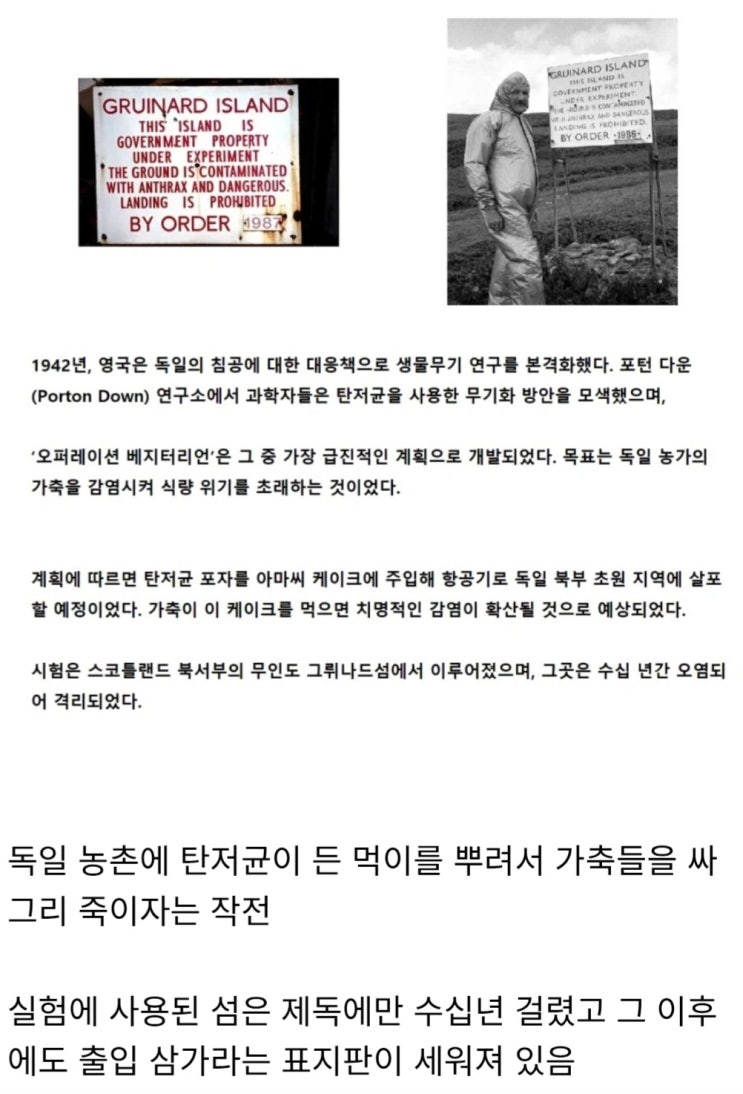  영국군이 하려고 했던 채식주의자 작전