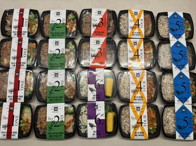 식단관리 냉동 다이어트 도시락 , 더바른도시락 맛있고 건강한 한끼