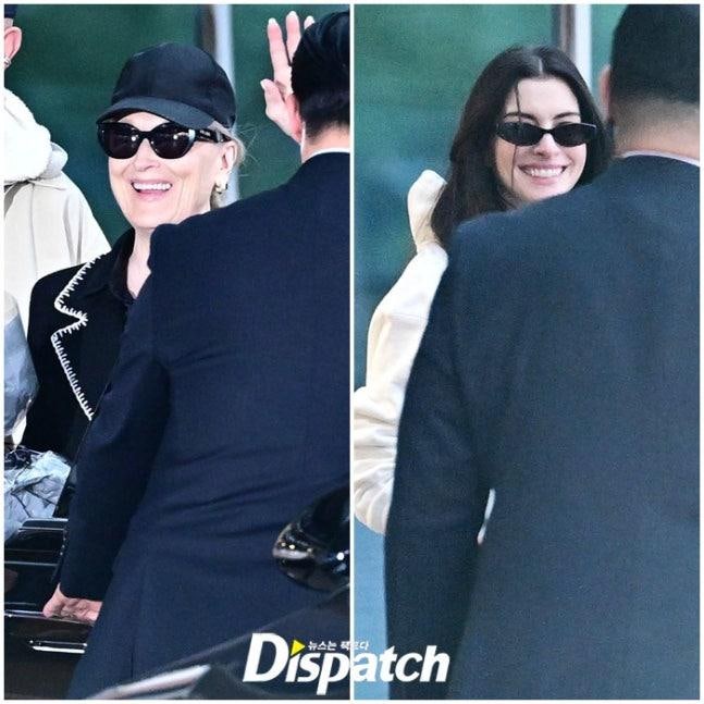 "미란다와 앤디, 서울 강림"…메릴 스트립·앤 해서웨이 내한, 공항 마중 나간 썰!
