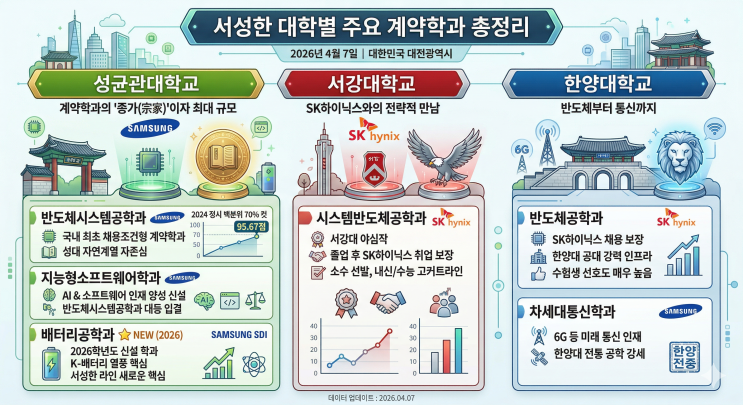  "연고대 버리고 여기 간다?" 서성한 계약학과가 '입결 깡패'가 된 이유