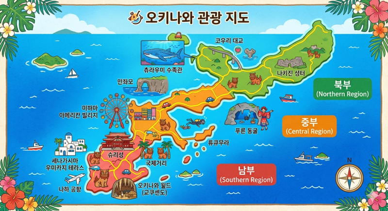 오키나와 3박4일 태교여행 코스 총정리 (렌터카 일정 + 가족여행 추천)