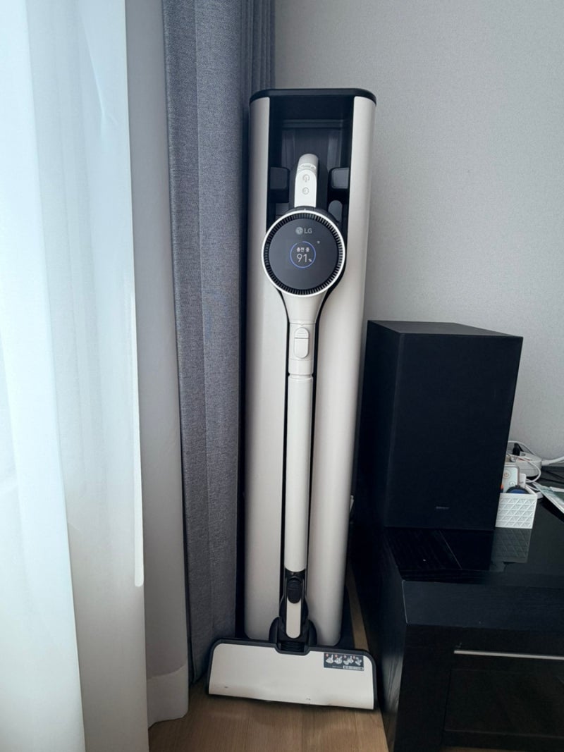 LG 코드제로 올인원타워 무선청소기 먼지봉투 교체 방법 (정품과 퓨어퍼스트 호환봉투 차이....