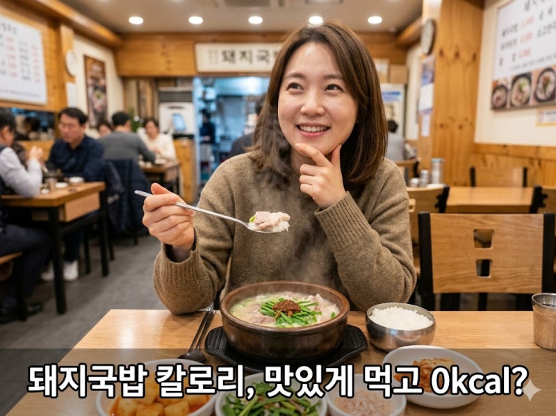 돼지국밥 칼로리 걱정 뚝! 속 편하고 건강하게 먹는 비법 4가지