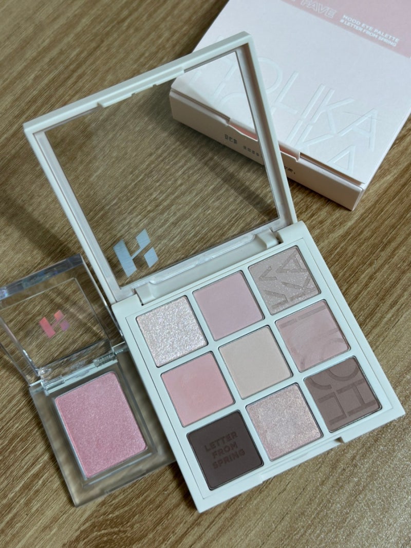 홀리카홀리카 마이페이브 무드 아이 팔레트 섀도우 레터프롬스프링 여쿨라 봄웜라 아이섀도....