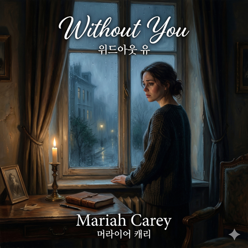 머라이어 캐리 Without You 한글 발음 가사 | 90년대 팝발라드 명곡 따라부르기