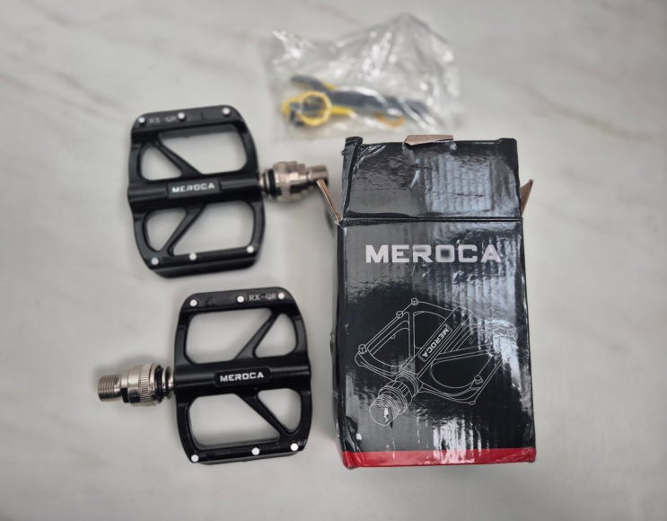  미니벨로, 메로카(ft.알리) 탈착식 페달 교체
