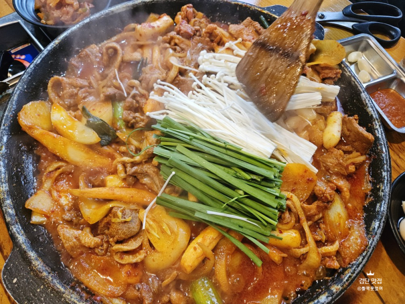 검단 맛집 왕길역 단풍나무 더덕 오리주물럭