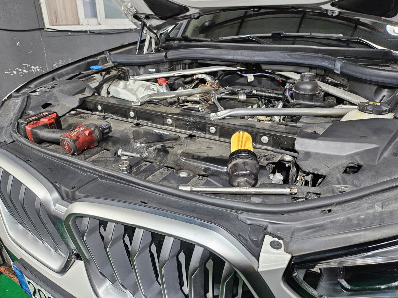 익산카센터 BMW x6 엔진오일 교환
