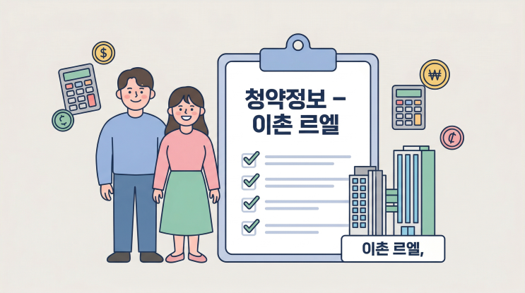   이촌 르엘 청약 총정리 | 일정·분양가·자격 한눈에 보기 (2026)