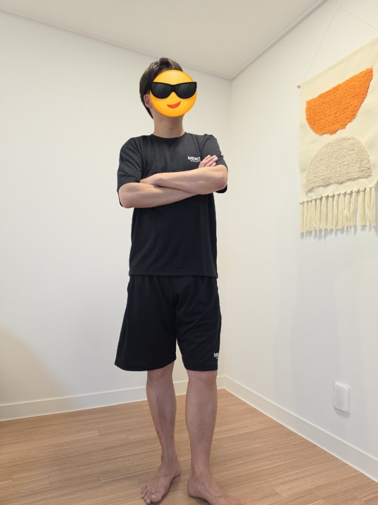  여름 운동 필수템 MENEM 메쉬 반팔 반바지 SET 통기성 끝판왕 핫딜 후기
