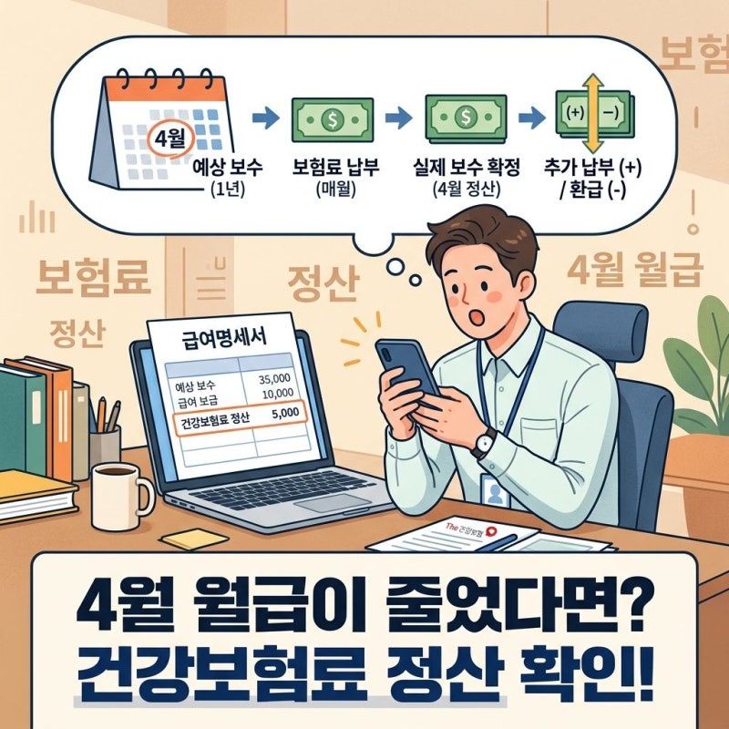 건보료 연말정산 4월