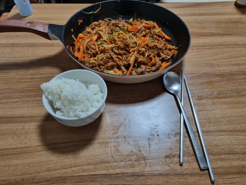 우삼겹 콩나물 불고기 황금 레시피