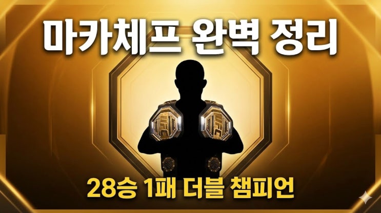  이슬람 마카체프, 28승 1패의 괴물은 어떻게 UFC 더블 챔피언이 됐을까