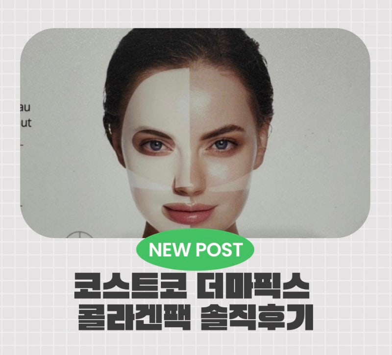 “코스트코 더마픽스 콜라겐팩 솔직후기 다음날 피부가 달라짐”