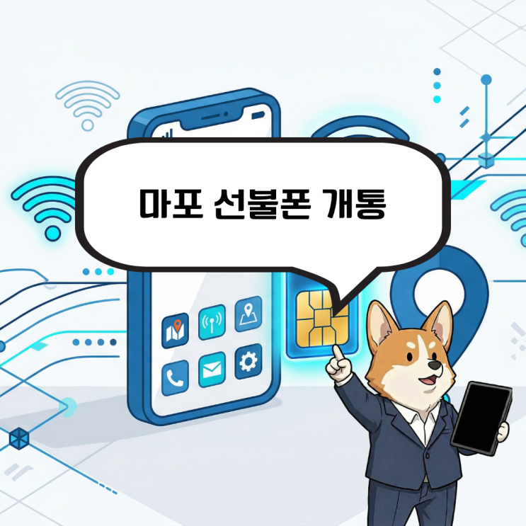  마포 선불폰 개통, 미납 연체 있어도 당일 해결하는 방법