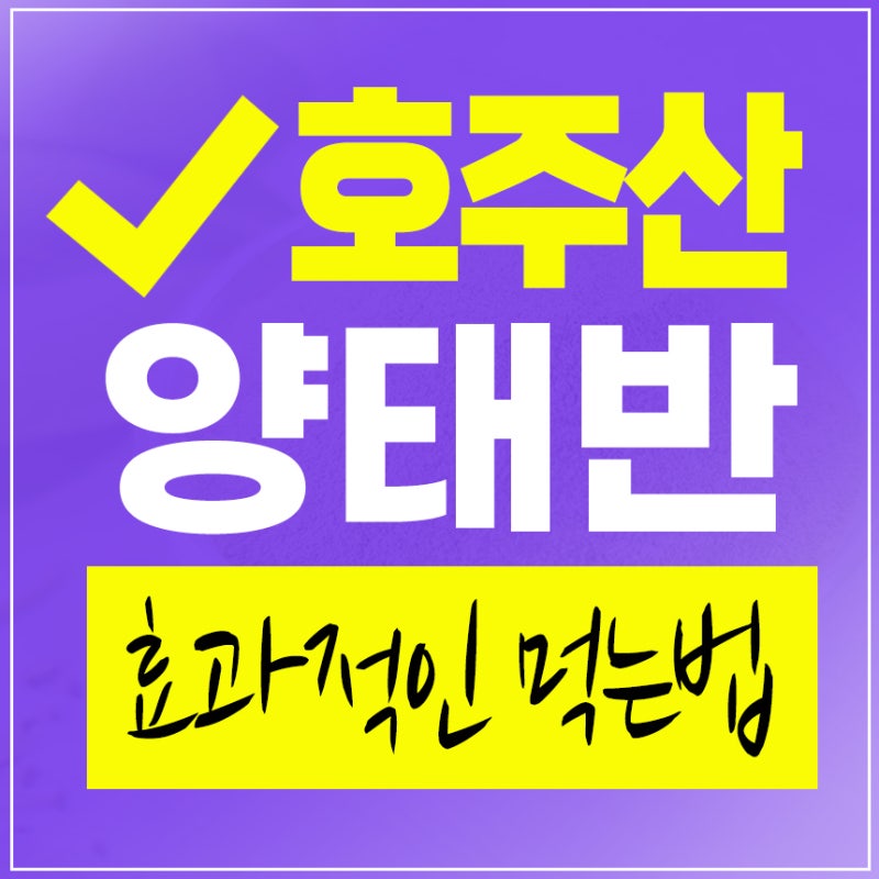 호주 양태반 추천 전 꼭 보세요 | 양태반 가루·분말 효능과 먹는법 총정리
