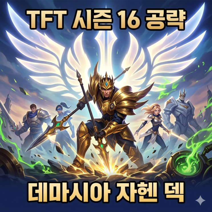 롤토체스 덱추천 : 데마시아 자헨 덱