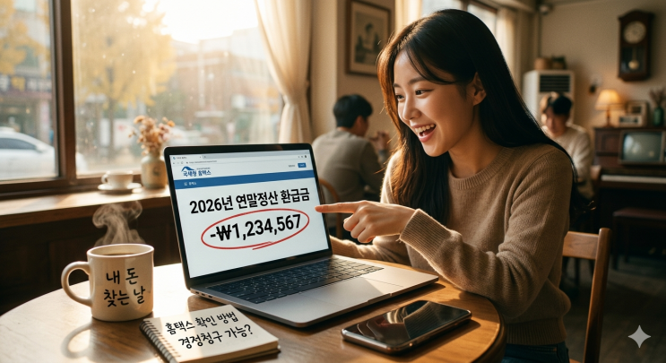 연말정산 환급금 원장이 가져갈 수 있나? | 차감징수세액 확인법 | 홈택스 조회