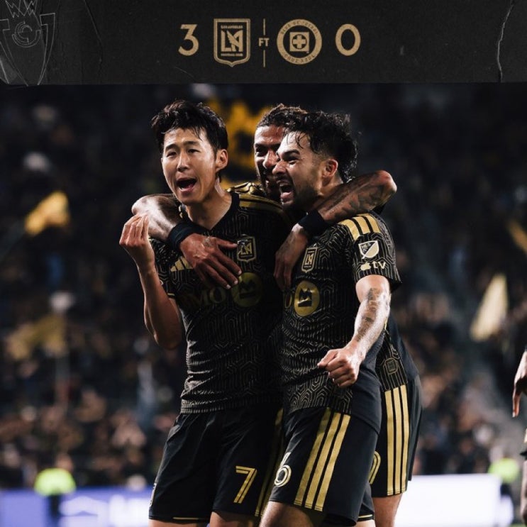  LAFC 손흥민 막으려고 전담마크 뒀다가 3-0 쳐발린 크루스 아술