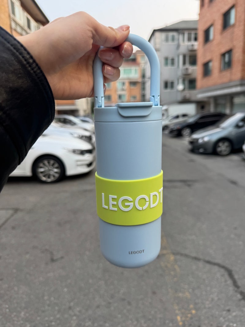 들고 다닐 맛 나는 레고트 루프(LEGODT LOOP) 텀블러 멀티 600 라이트블루 후기