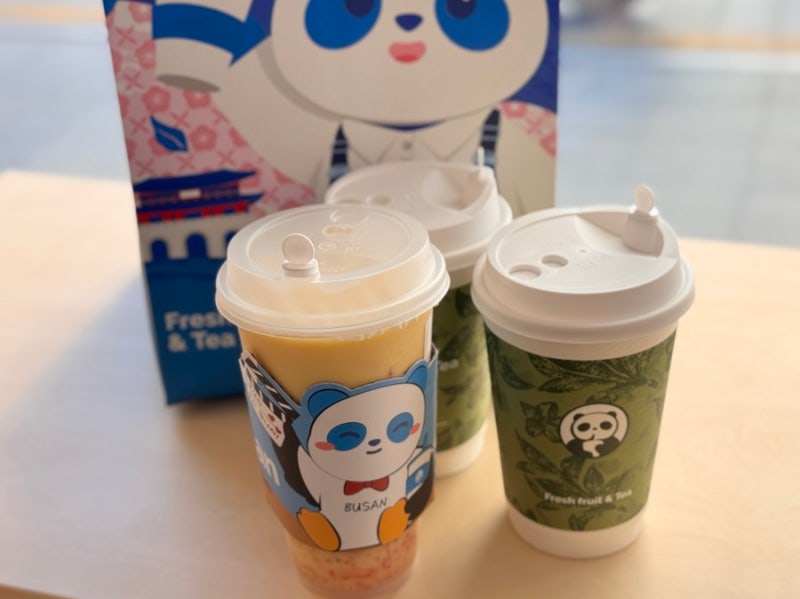 차백도 부산 서면점 차백도 망고포멜로사고 바닐라홍차라떼 피치우롱라떼 메뉴추천