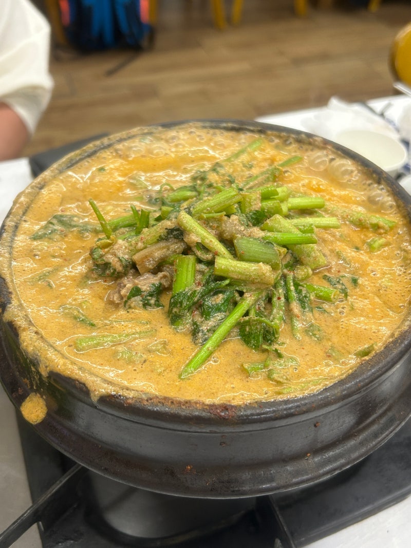 광주 상무지구 영미오리탕 광주상무점 주차 웨이팅 포장