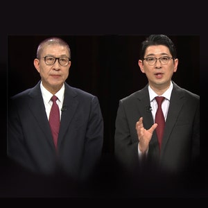 국민의힘 부산시장 후보경선토론 박형준 VS 주진우