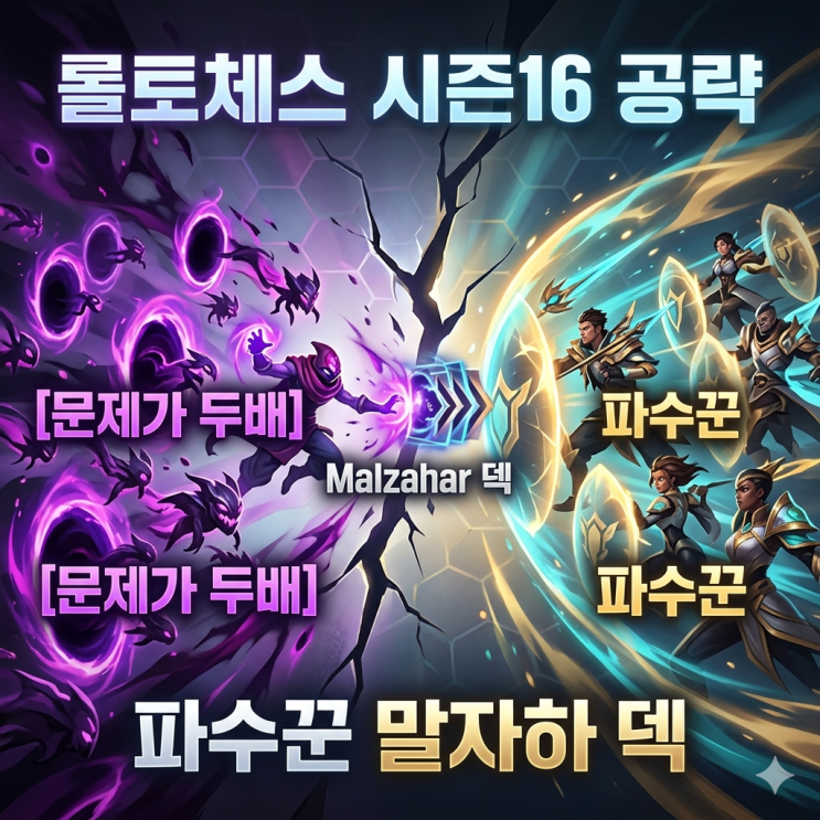 롤토체스 리롤 : [문제가 두배] 파수꾼 말자하 덱