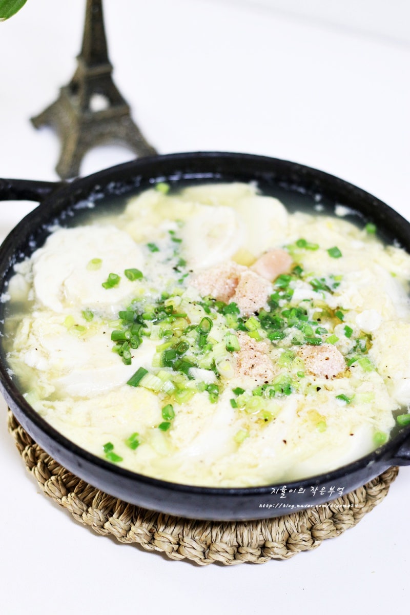 명란순두부계란국 감칠맛 가득한 명란계란탕 레시피