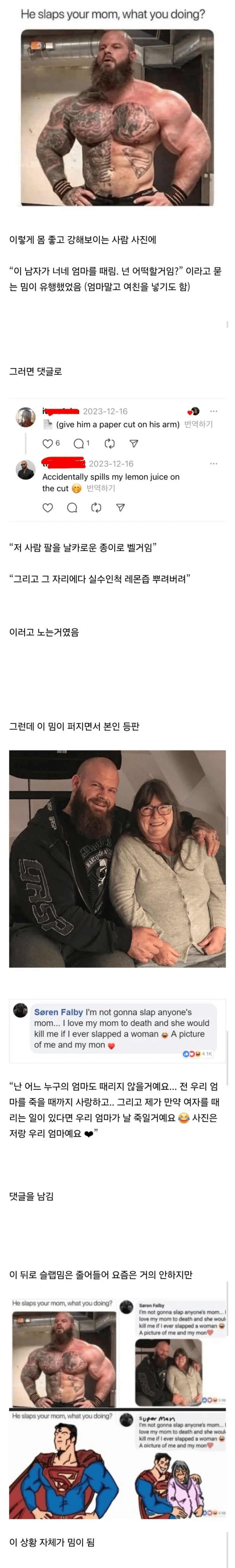  이 사람이 너네 엄마를 때림 어떡할거임?.jpg