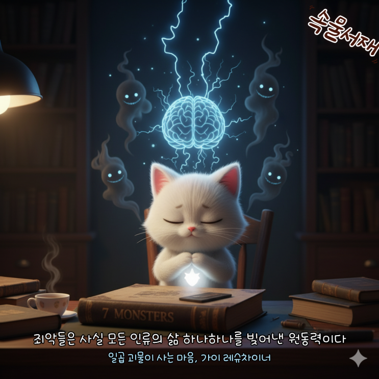  [한줄 평/인용문]일곱 괴물이 사는 마음, 가이 레슈차이너