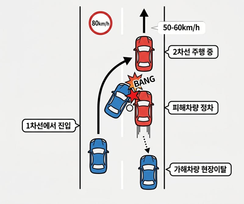 경미한 뺑소니 사고 합의금 협상 사례 관련 이미지 6
