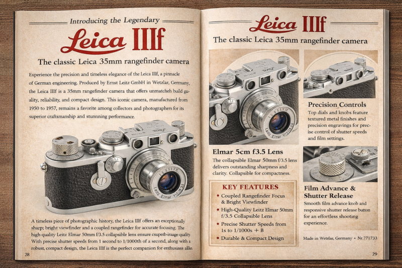 시대를 초월한 기계식 카메라의 걸작, 라이카 IIIf(Leica IIIf 바르낙)로 기록하는 인생의 찰나