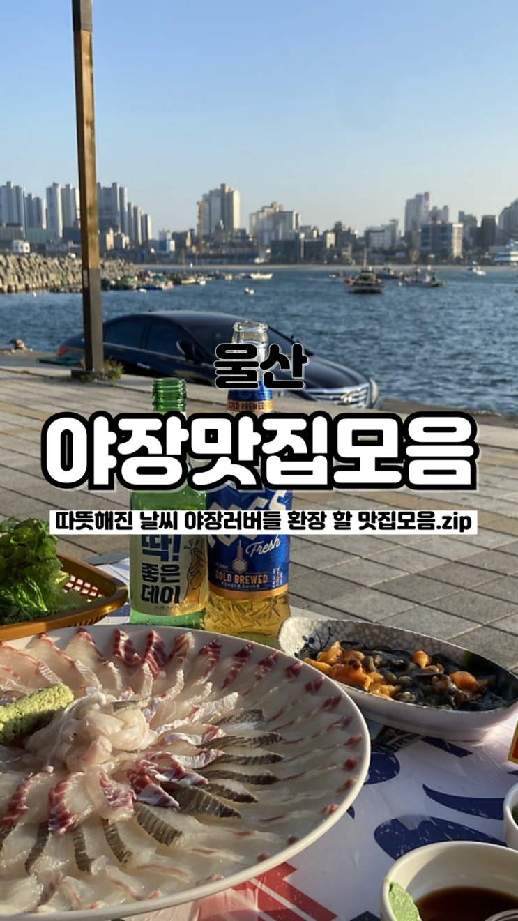  따뜻해진 날씨에 다녀오기 좋은 숨은 야장까지 싹 다 모은 울산 야장 맛집
