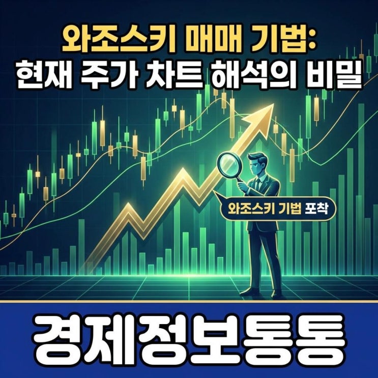  유튜버 와조스키 실전 매매 기법으로 보는 주식 차트 분석 및 현재 주가 해석법