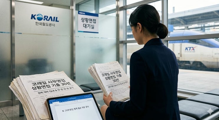  [2026 코레일] 사무영업 상황면접 30선, 이 자료 하나면 충분합니다