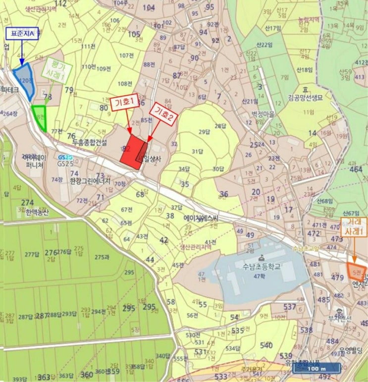  김포 대곶면 대벽리 계획관리지역 토지 경매, 반값 최저가와 높은 개발 잠재력 분석 2025타경33277