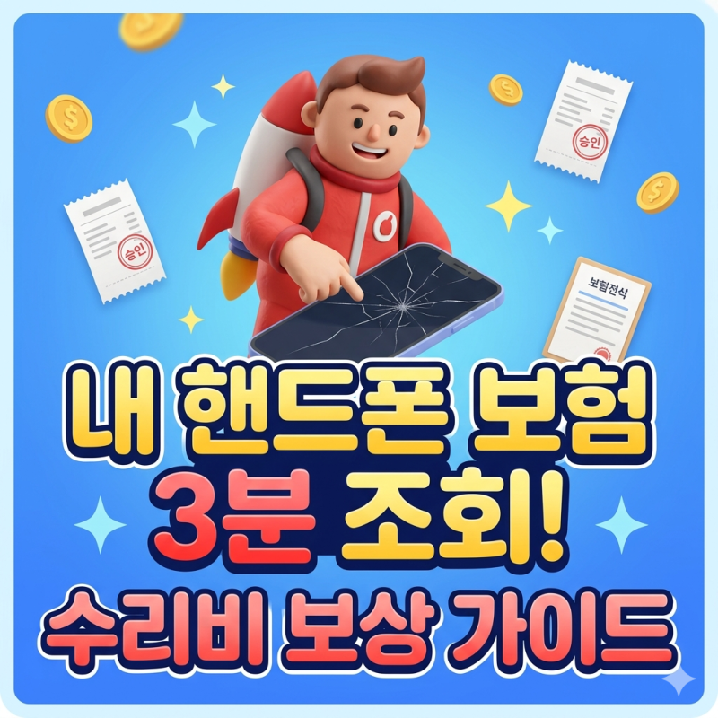 "내 핸드폰 보험, 들어는 놨는데..." 3분 만에 조회하고 보상받는 법