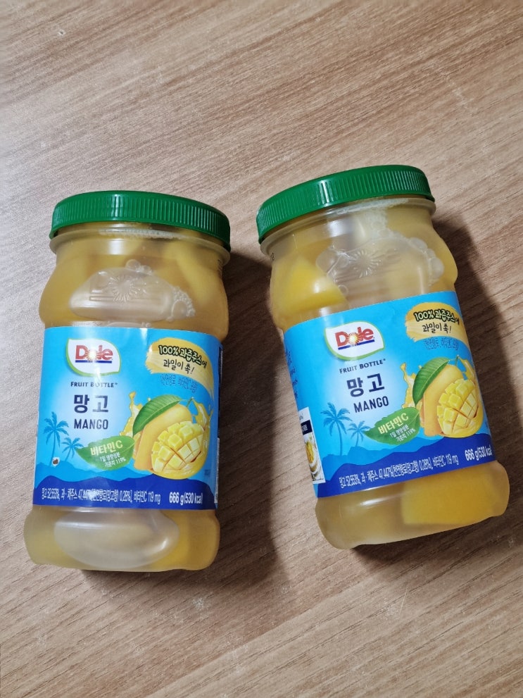  Dole 후룻바틀 망고 1+1 예상을 벗어나는 맛